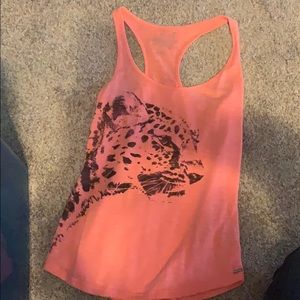 Coral pink tank